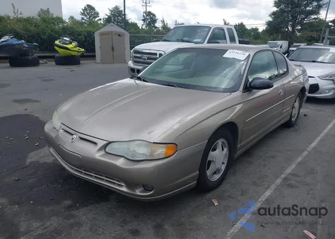 2003 Chevrolet Monte Carlo Ss из США, поврежденный, VIN 2G1WX12K239198657